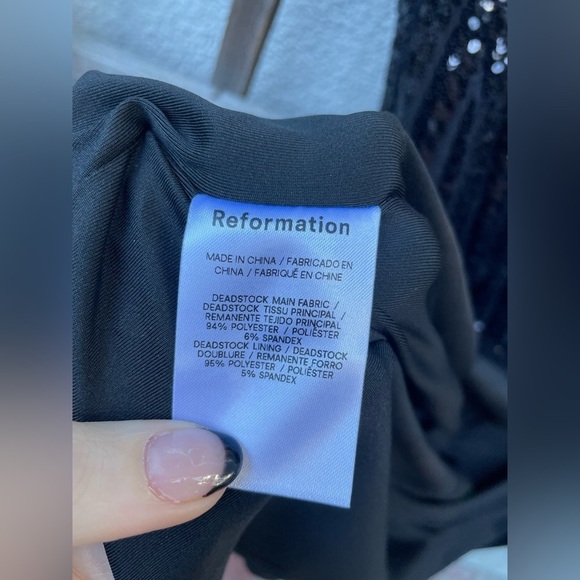 Reformation Galaxy Skirt in Black New with Tags! - Picture 8 of 11